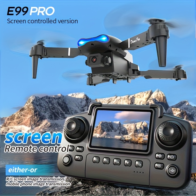 طائرة E99PRO MAX بدون طيار الم - مراجعة Drone Gimbal Brushless وسعره